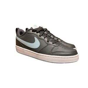 Nike Court Borough Low‎ 2 (GS) Iron Grey/Ocean Bliss-White BQ5448 Sz Y7/W9/EU 40